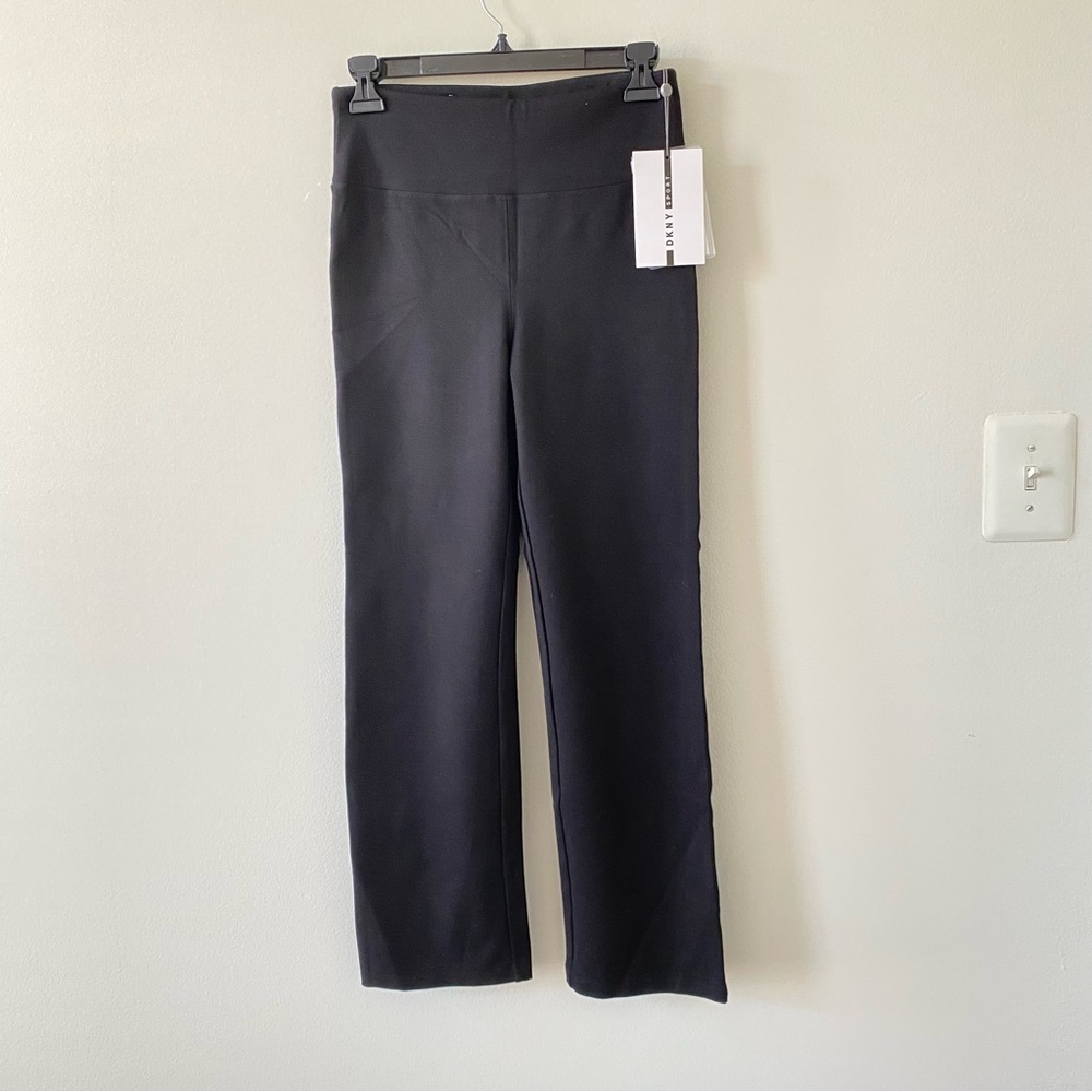 DKNY Sport Women’s Pull-on 3.5” Waistband Straight Leg Pants